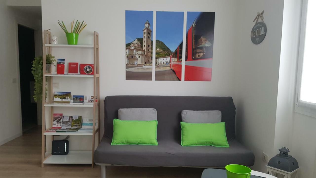 Le Stanze Del Trenino Rosso Apartment Tirano Exterior photo