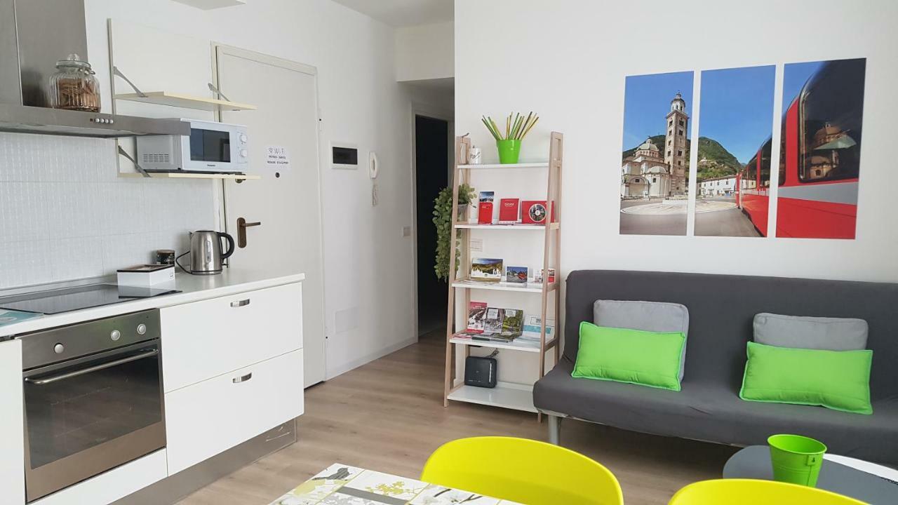 Le Stanze Del Trenino Rosso Apartment Tirano Exterior photo